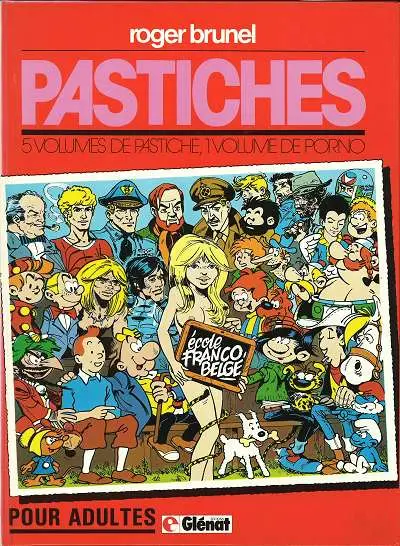 Couverture de l'album Pastiches Tome 1 Ecole franco-belge