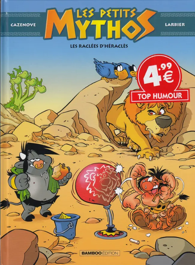 Couverture de l'album Les Petits Mythos Tome 7 Les raclées d'Héraclès