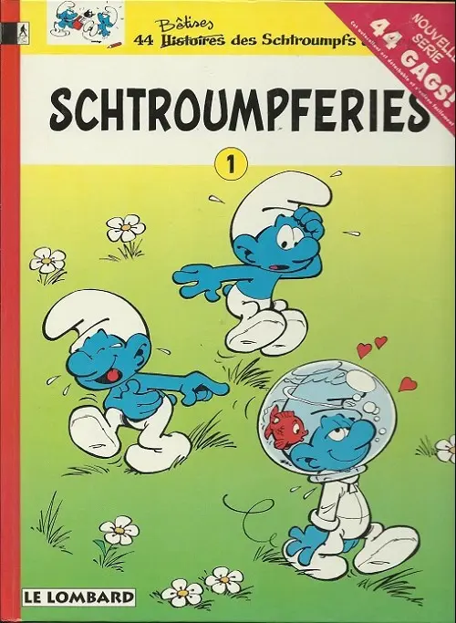 Couverture de l'album Schtroumpferies Tome 1