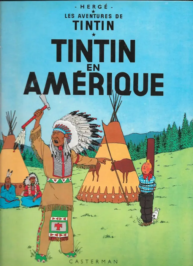 Couverture de l'album Tintin Tome 3 Tintin en Amérique