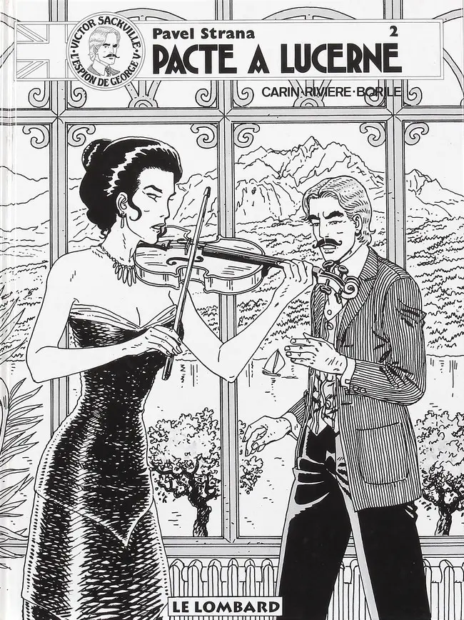 Couverture de l'album Victor Sackville Tome 8 Pavel Strana 2 - Pacte à Lucerne