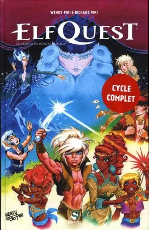 Couverture de l'album ElfQuest - La Fantastique quête des elfes Le Siège de la Montagne Bleue