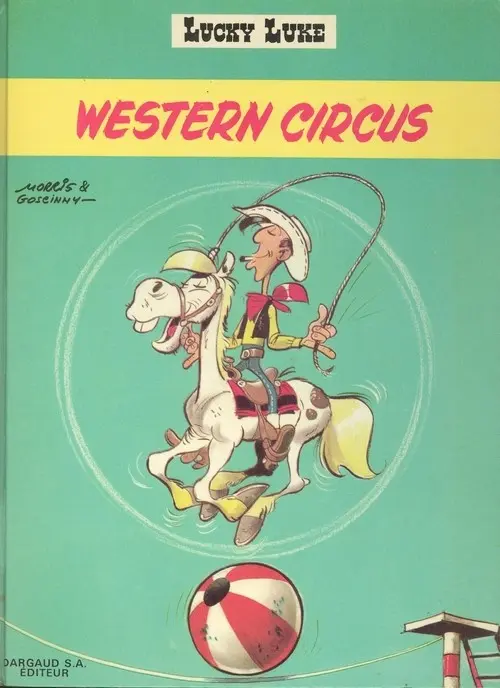 Couverture de l'album Lucky Luke Tome 36 Western Circus