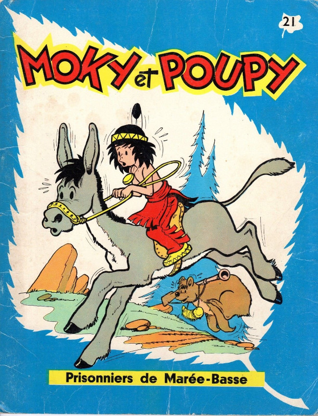 Couverture de l'album Moky et Poupy Tome 21 Moky et Poupy Prisonniers de Marée-Basse