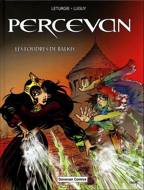 Couverture de l'album Percevan Les foudres de Balkis