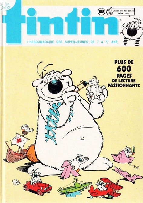 Couverture de l'album Tintin Tome 188