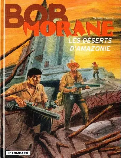 Couverture de l'album Bob Morane Tome 57 Les déserts d'Amazonie