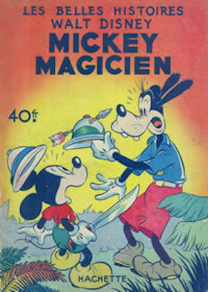 Couverture de l'album Les Belles histoires Walt Disney Tome 4 Mickey magicien