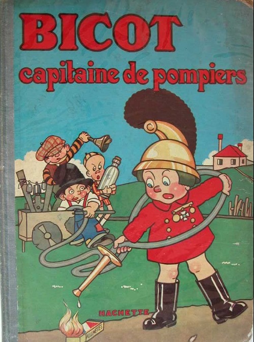 Couverture de l'album Bicot Tome 9 Bicot capitaine de pompiers