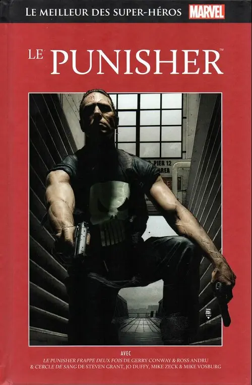 Couverture de l'album Le meilleur des Super-Héros Marvel Tome 20 Le punisher