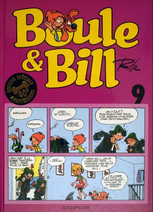 Couverture de l'album Boule & Bill Tome 9