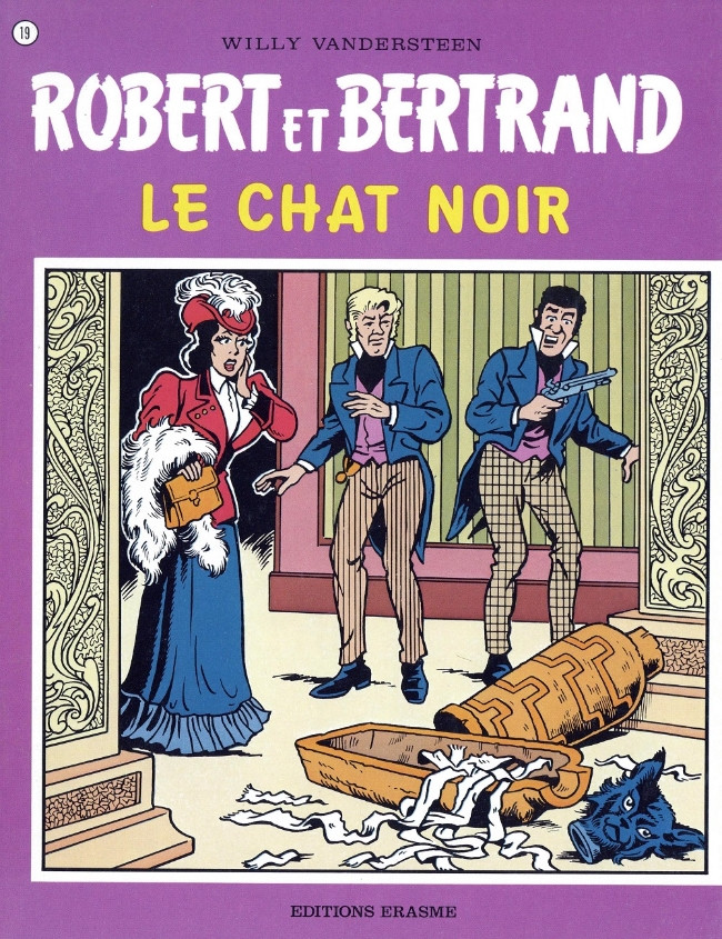 Couverture de l'album Robert et Bertrand Tome 19 Le chat noir