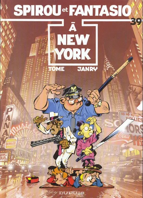 Couverture de l'album Spirou et Fantasio Tome 39 Spirou à New York