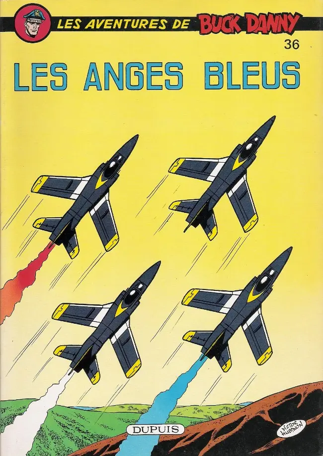 Couverture de l'album Buck Danny Tome 36 Les Anges Bleus