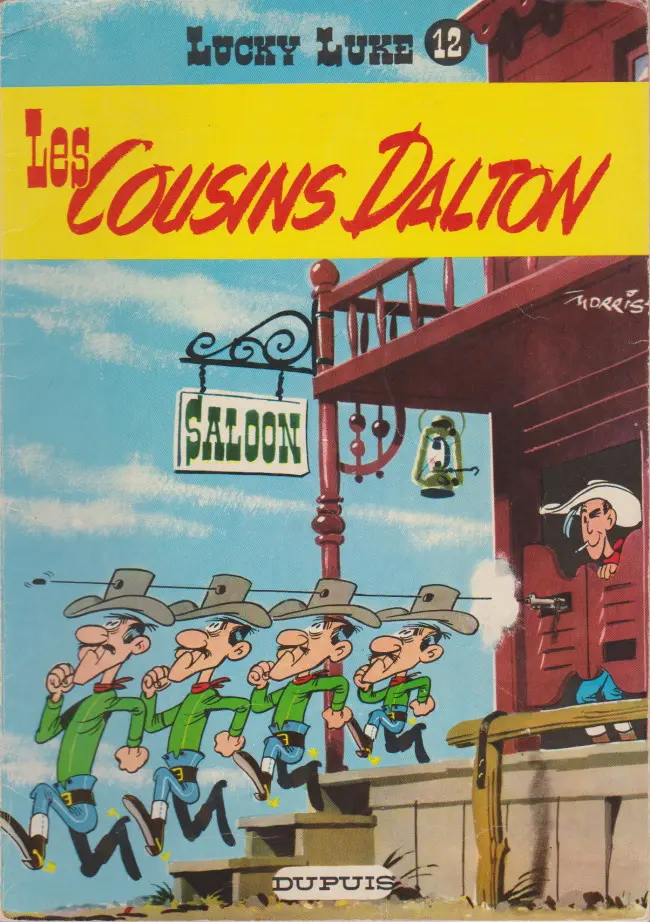 Couverture de l'album Lucky Luke Tome 12 Les cousins Dalton