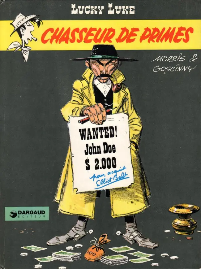 Couverture de l'album Lucky Luke Tome 39 Chasseur de primes