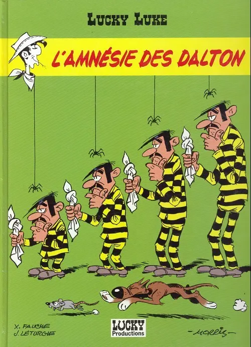Couverture de l'album Lucky Luke Tome 60 L'amnésie des dalton