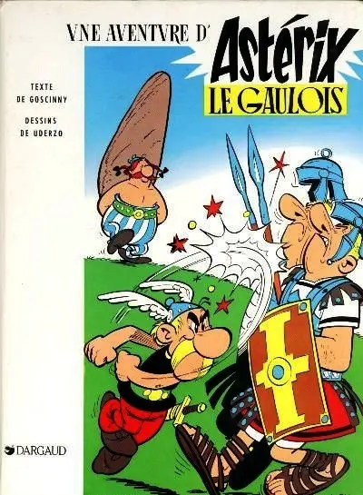 Couverture de l'album Astérix Tome 1 Astérix le gaulois
