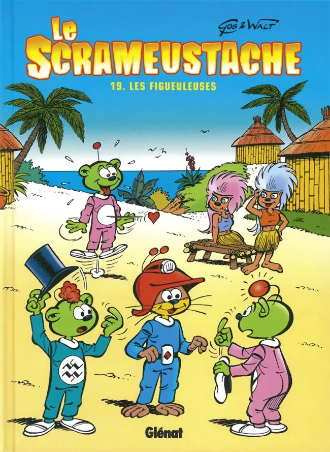 Couverture de l'album Le Scrameustache Tome 19 Les figueuleuses