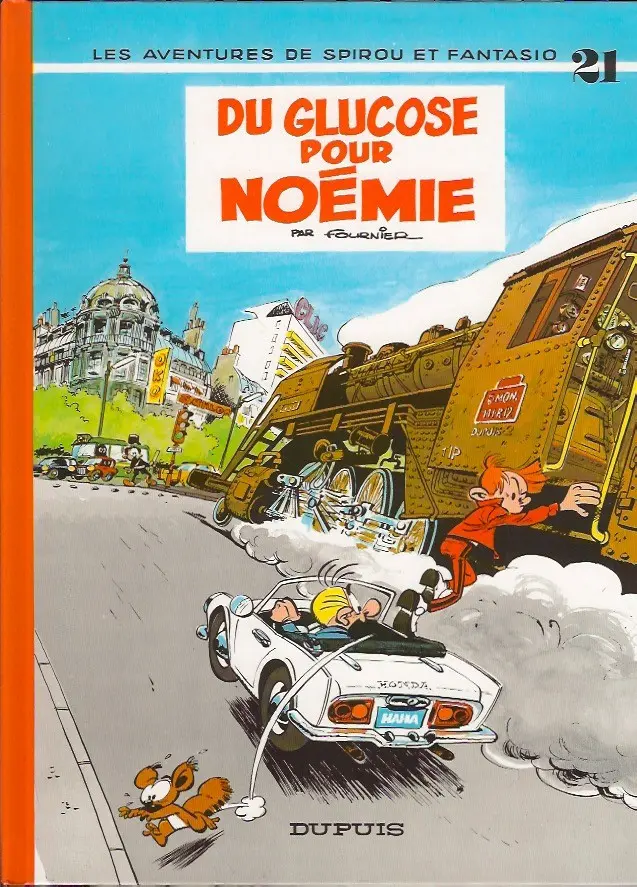 Couverture de l'album Spirou et Fantasio Tome 21 Du glucose pour Noémie