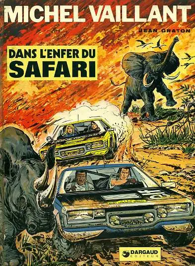 Couverture de l'album Michel Vaillant Tome 27 Dans l'enfer du safari