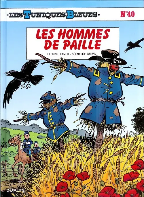 Couverture de l'album Les Tuniques Bleues Tome 40 Les hommes de paille