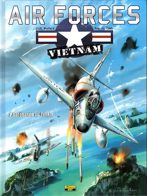 Couverture de l'album Air forces - Vietnam Tome 2