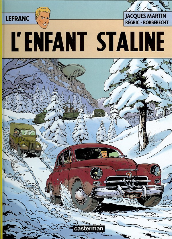 Couverture de l'album Lefranc Tome 24 L'enfant Staline