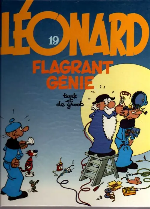 Couverture de l'album Léonard Tome 19 Flagrant génie