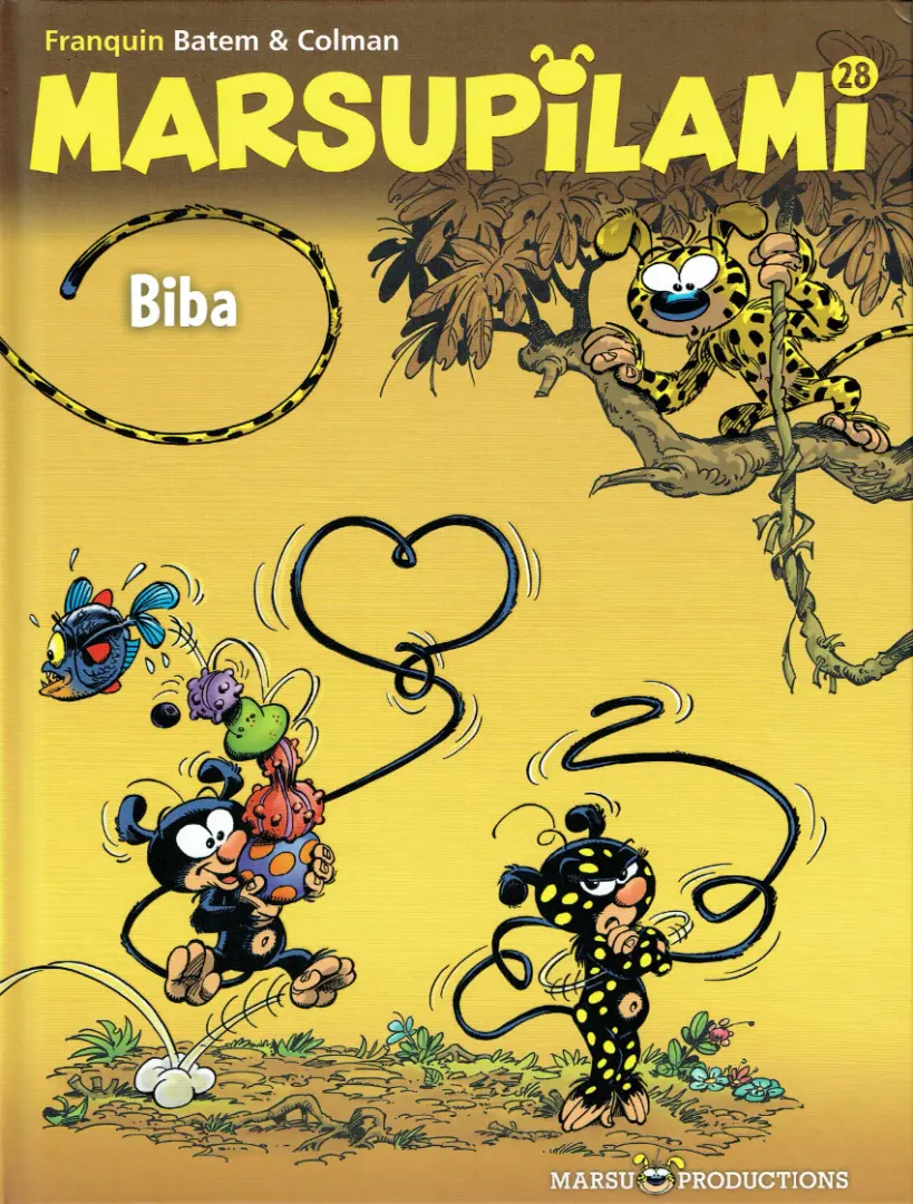 Couverture de l'album Marsupilami Tome 28 Biba