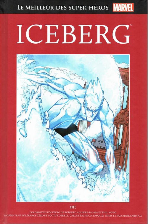 Couverture de l'album Le meilleur des Super-Héros Marvel Tome 107 Iceberg