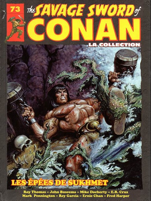 Couverture de l'album The Savage Sword of Conan - La Collection Tome 73 Les epées de sukhmet