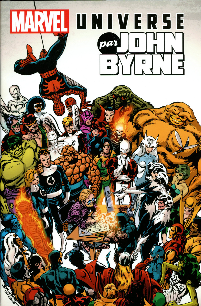 Couverture de l'album Marvel Universe par John Byrne