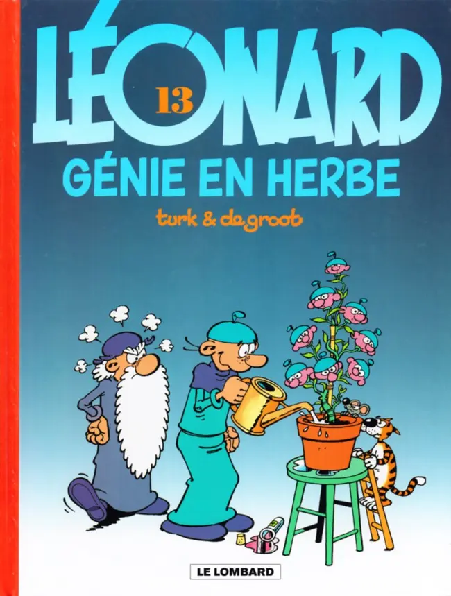 Couverture de l'album Léonard Tome 13 Génie en herbe