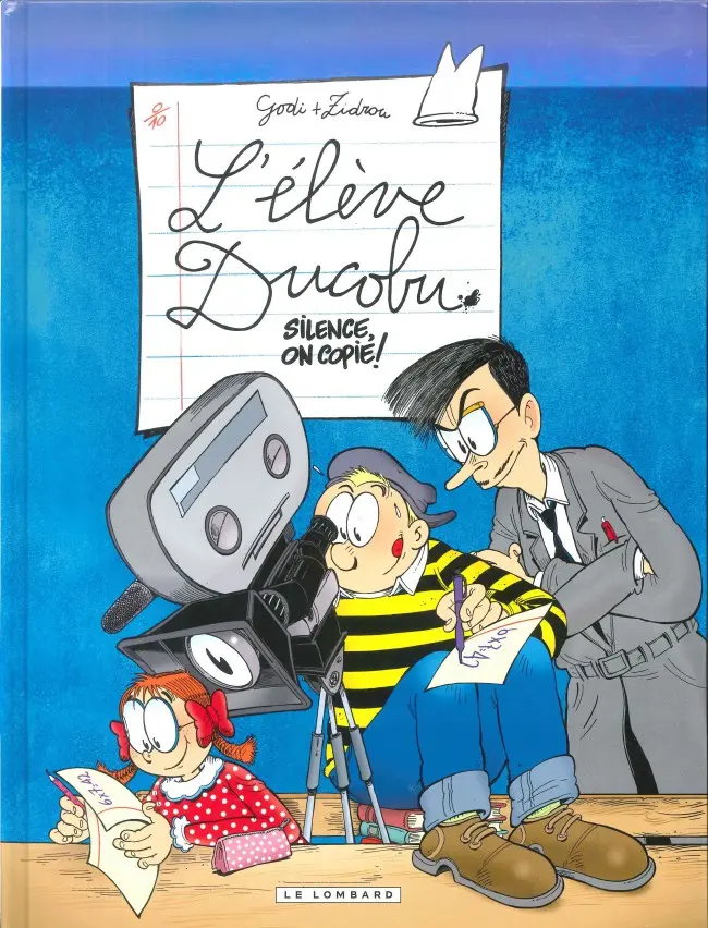 Couverture de l'album L'Élève Ducobu Tome 17 Silence, on copie !