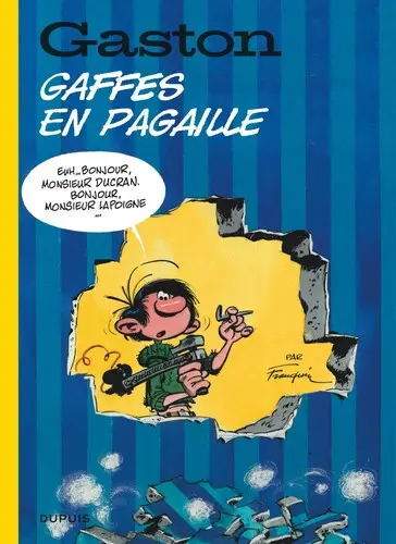 Couverture de l'album Gaston Tome 10 Gaffes en pagaille