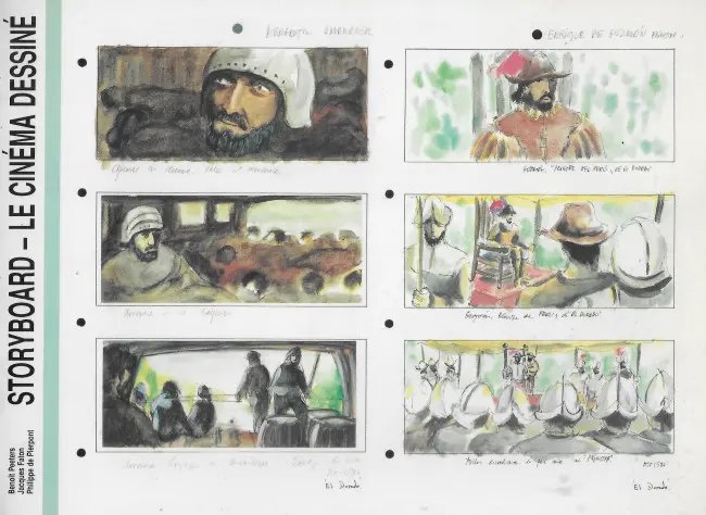 Couverture de l'album Storyboard - Le cinéma dessiné