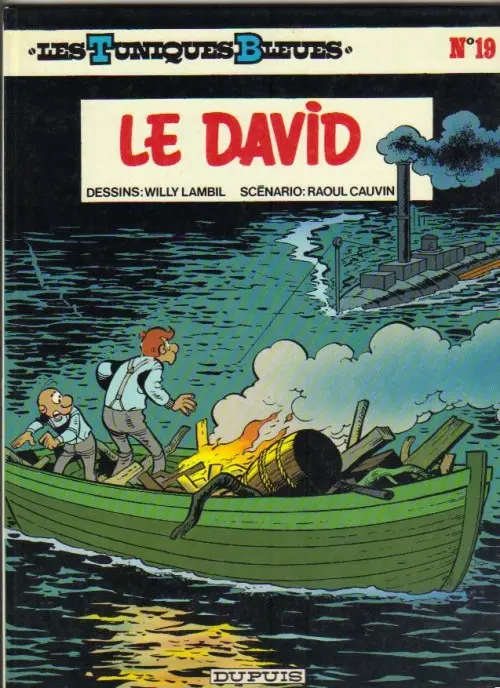 Couverture de l'album Les Tuniques Bleues Tome 19 Le David