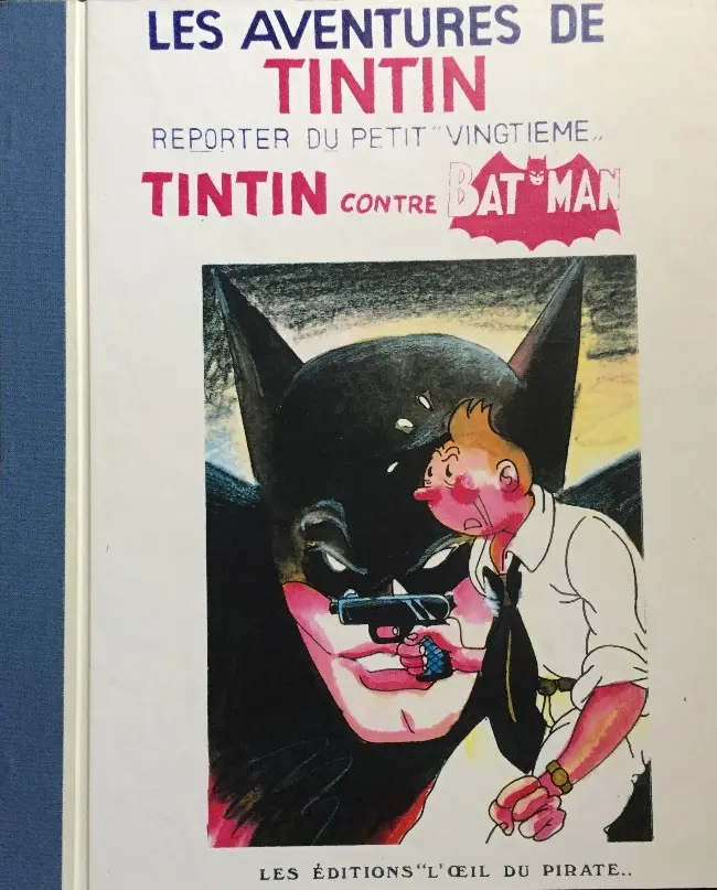 Couverture de l'album Tintin Tintin contre Batman