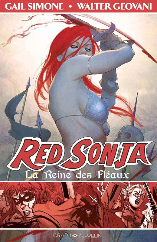 Couverture de l'album Red Sonja 1 La Reine des Fléaux