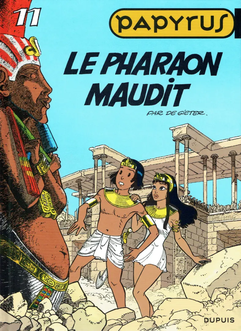 Couverture de l'album Papyrus Tome 11 Le pharaon maudit