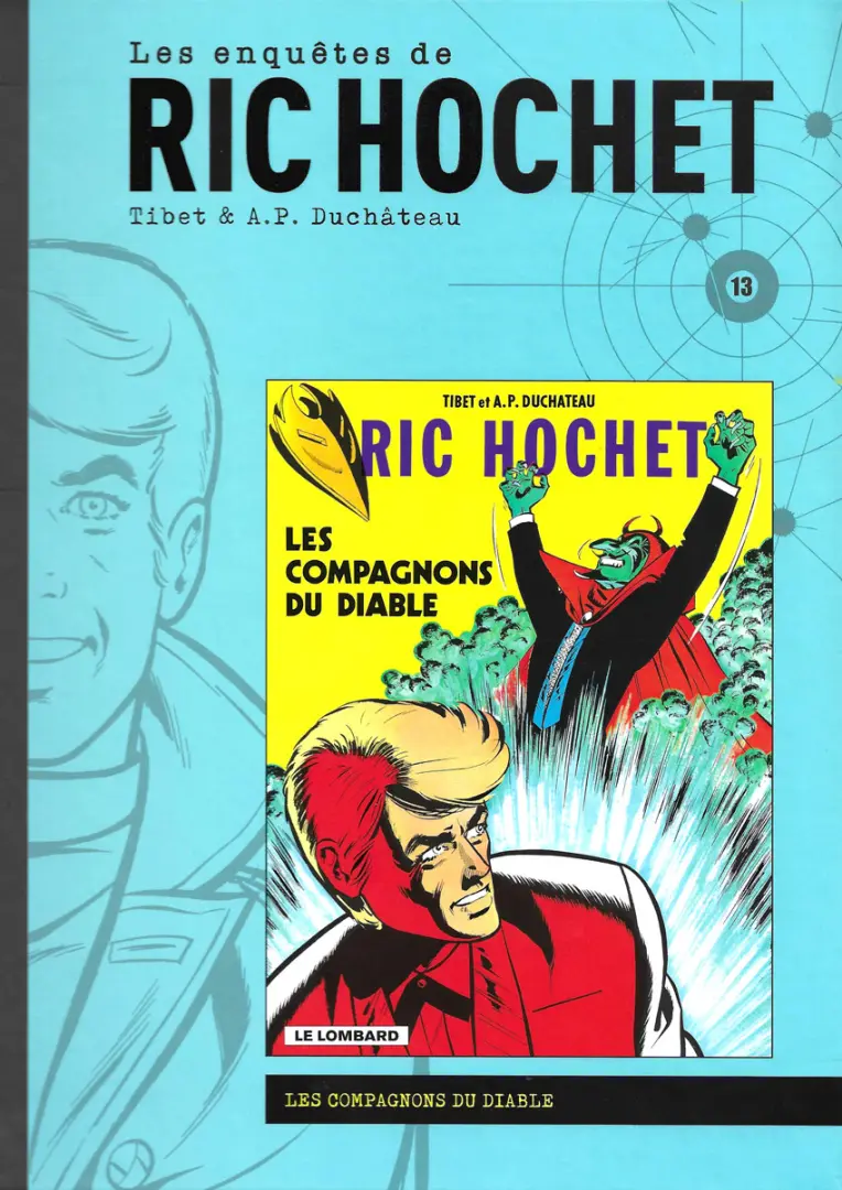 Couverture de l'album Les enquêtes de Ric Hochet Tome 13 Les compagnons du diable