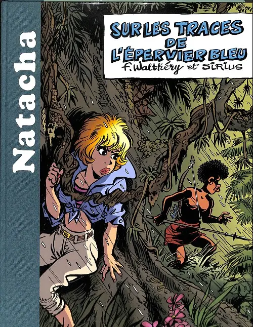 Couverture de l'album Natacha Tome 23 Sur les traces de l'Épervier bleu