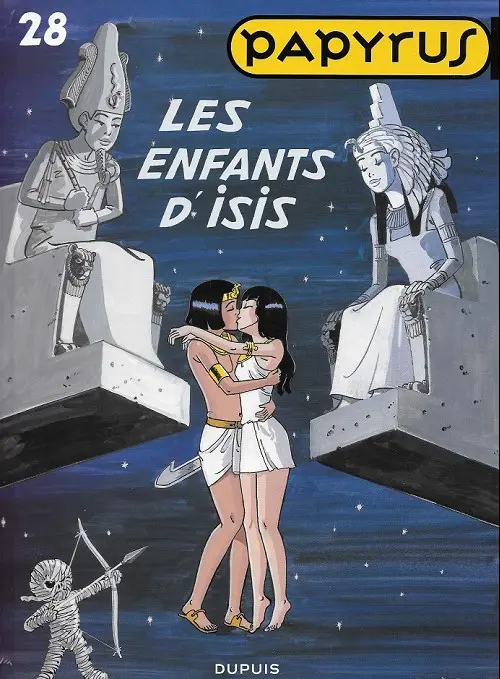 Couverture de l'album Papyrus Tome 28 Les enfants d'isis