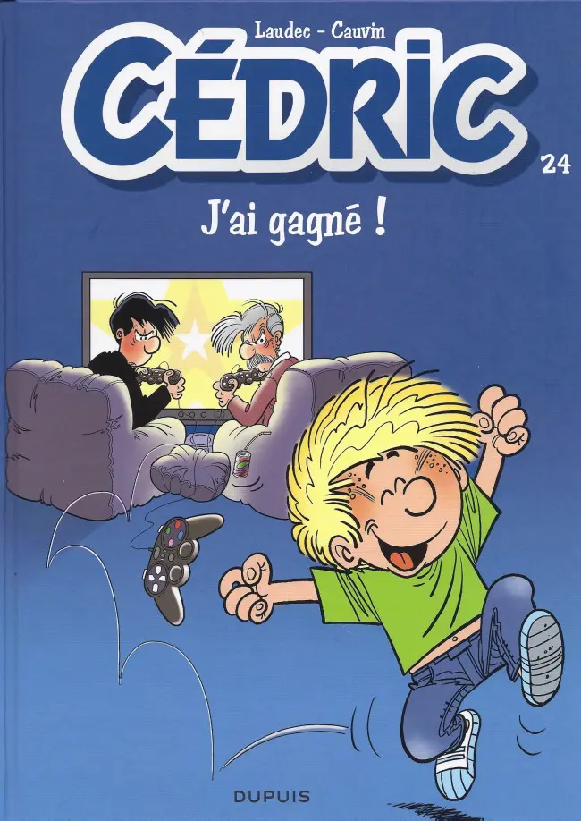 Couverture de l'album Cédric Tome 24 J'ai gagné !