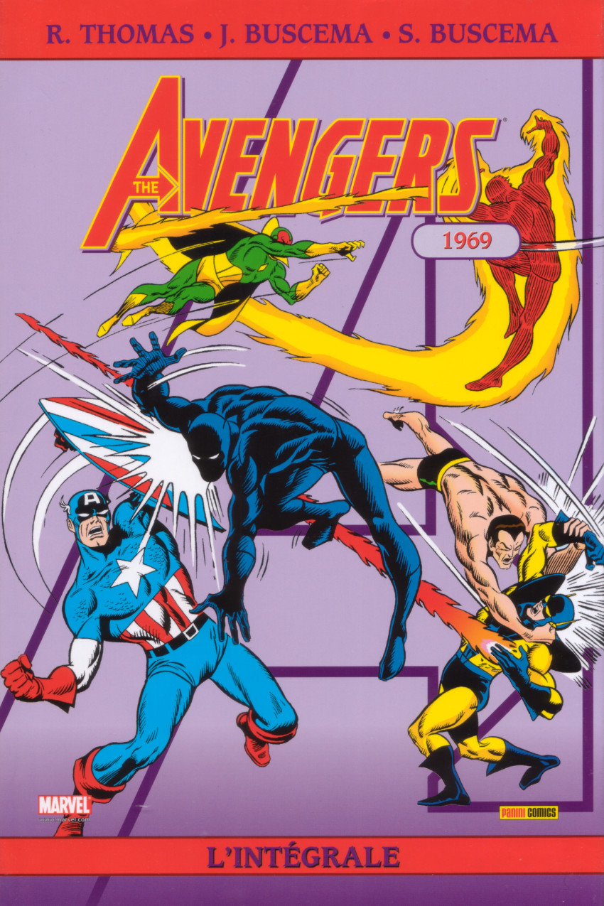Couverture de l'album The Avengers - L'intégrale Tome 6 1969