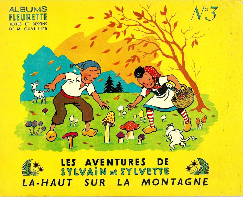 Couverture de l'album Sylvain et Sylvette Tome 3 Là-haut sur la montagne