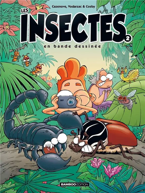 Couverture de l'album Les Insectes en bande dessinée 2
