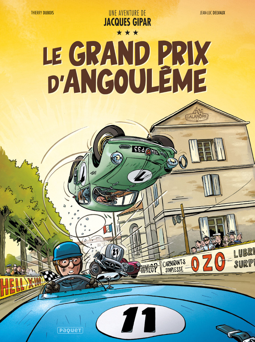 Couverture de l'album Une aventure de Jacques Gipar Tome 11 Le Grand prix d'Angoulême