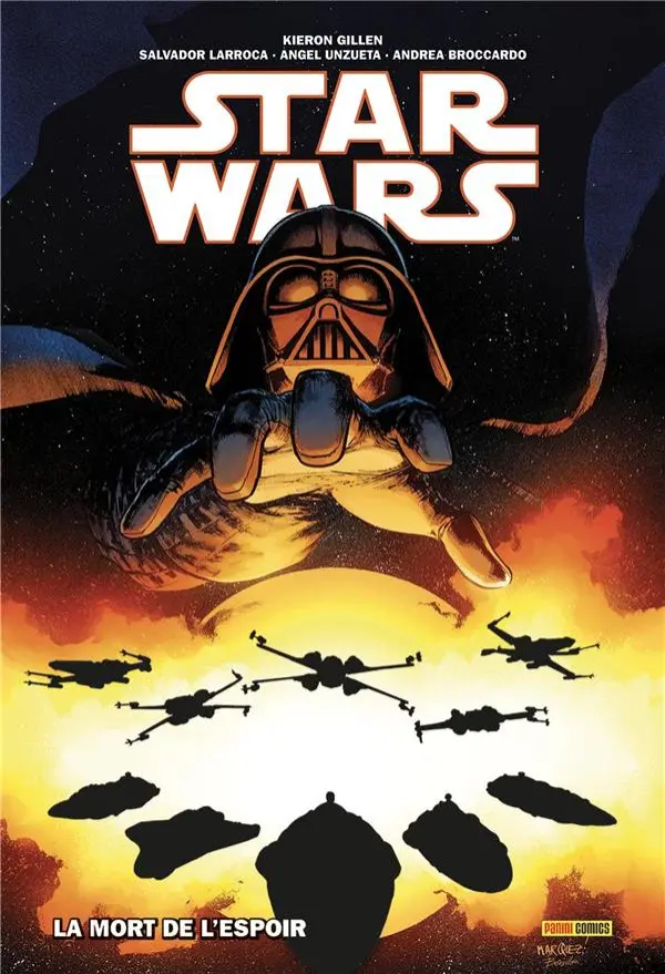 Couverture de l'album Star Wars La mort de l'espoir